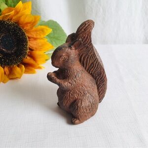 Metal Squirrel Figurine